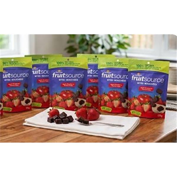 SunRype FruitSource Apple Strawberry 12 x 170g
