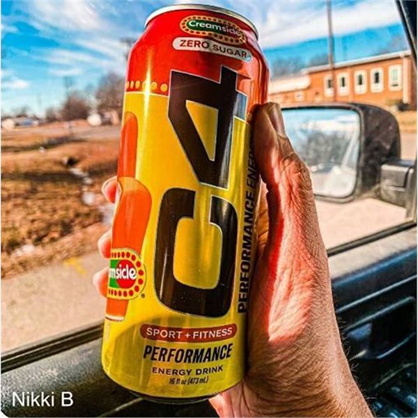 C4 Energy Drink Creamsicle 12 x 473mL