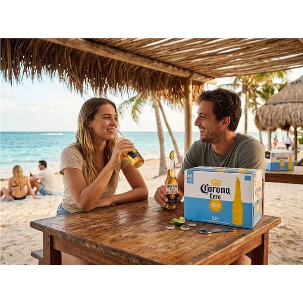Corona Cero Non-Alcoholic Beer 4x6 Pack