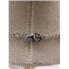 Image 3 : Sterling Silver Y-Style Open Marquise Station Necklace