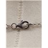 Image 4 : Sterling Silver Y-Style Open Marquise Station Necklace
