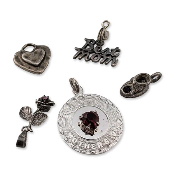 Collection of Sterling Silver Pendants