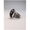 Image 3 : David Yurman Sterling Silver Wheaton Onyx Diamond Ring