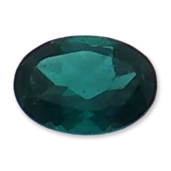 Oval Cut Green Iolite Loose Gemstone