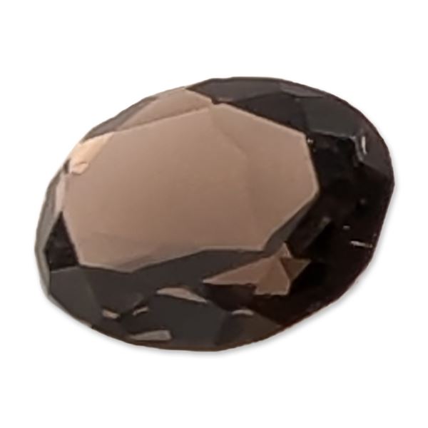 Oval Faceted Quartz Loose Gemstone