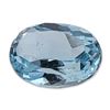 Image 1 : Oval Cut Pale Blue Topaz Gemstone
