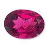 Image 1 : Oval Cut Purplish Red Loose Tourmaline Gemstone
