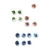 Image 1 : AN ASSORTMENT OF DIVISION THREE GLASS BUTTONS