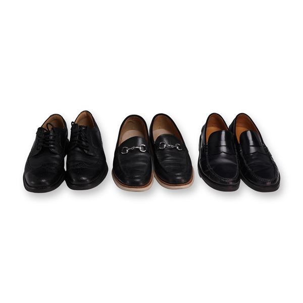 3 Pairs of Cole Haan Men's Leather Shoes