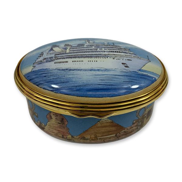 Halcyon Days St. James Place Limited Edition Enamel Box, Seabourn Odyssey Cruise Egypt and Jordan 20