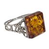 Image 1 : Baltic Sterling Silver and Amber Bracelet