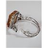 Image 3 : Baltic Sterling Silver and Amber Bracelet