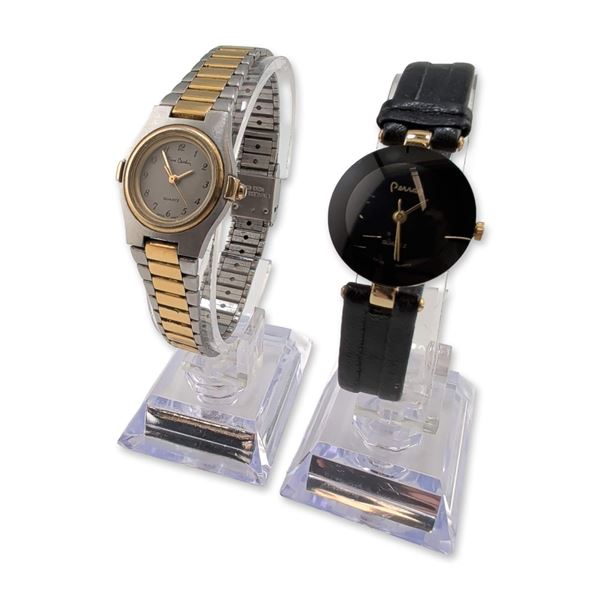 Two Women's Quartz Wristwatches Including Pierre Cardin
