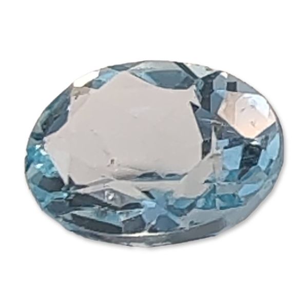 Oval Cut Sky Blue Loose Topaz Gemstone