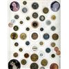 Image 3 : 2 CARDS OF COIN AND COIN TYPE BUTTONS