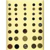 Image 5 : 4 CARDS OF ASSORTED PLANT & STYLISED PLANT LIFE BUTTONS