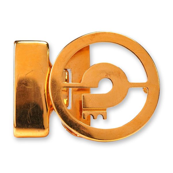 Comtesse of West Germany Gold Tone Belt Clip Buckle