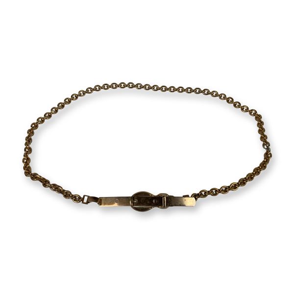 Gold-Toned Heavy Link Chain Belt