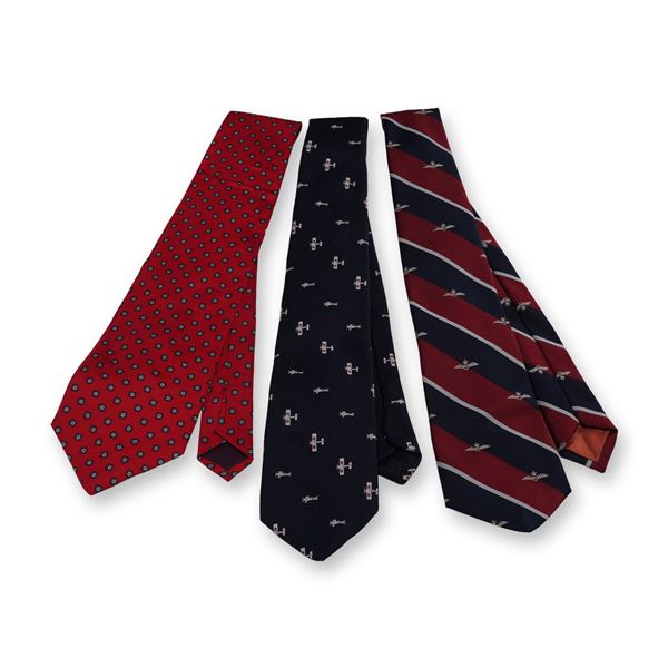 3pc Necktie Collection, Bert Pulitzer, RAF, Charing Cross