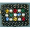 Image 2 : A CARD OF ASSORTED SHOE BUCKLES