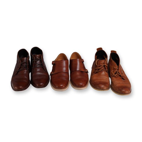 3 Pairs of Cole Haan Men's Leather Shoes