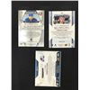 Image 2 : LOT OF 3 UPPER DECK THE CUP ROOKIE CARDS  INCLUDING 2 SIGNED
