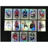 Image 1 : LOT OF 13 UPPER DECK STATURE ROOKIE HOCKEY TRADING CARDS