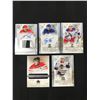 Image 1 : LOT OF 5 UPPER DECK  THE CUP ROOKIE CARDS - INCLUDING SIGNED ROOKIE THE CUP TRADING CARD