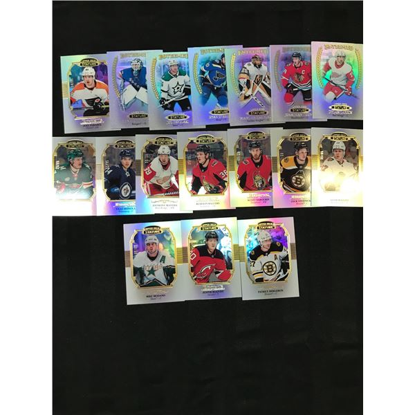 LOT OF 17 UPPER DECK STATURE HOCKEY TRADING CARDS
