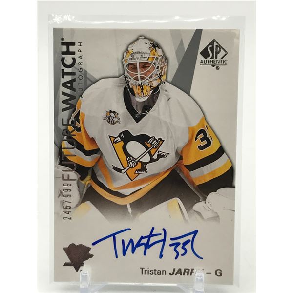 2019 UPPER DECK SP TRISTAN JARRY FUTURE WATCH AUTO 245/99