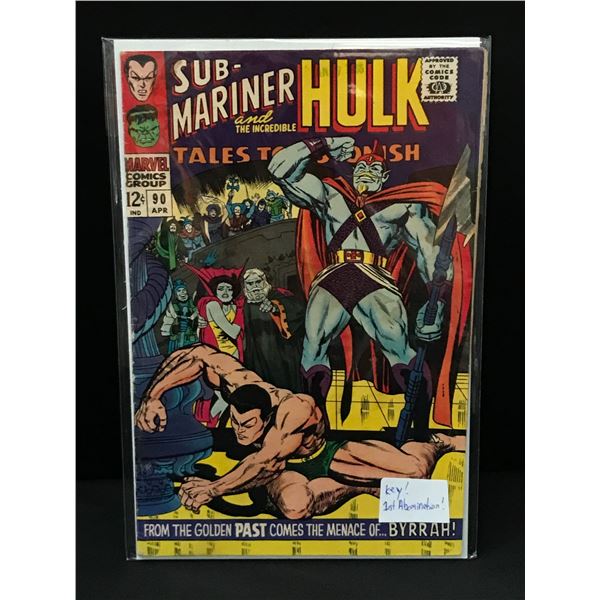 TALES TO ASTONISH #90 1ST APP OF ABOMINATION - MARVEL COMICS