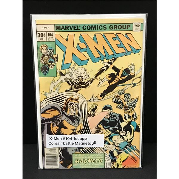 X-MEN #104 1ST APP CORSAIR - MARVEL COMICS