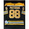 Image 1 : DAVID PASTRNAK SIGNED BOSTON BRUINS CUSTOM HOCKEY JERSEY - ELITE COA