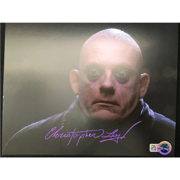 CHRISTOPHER LLOYD SIGNED ADDAMS FAMILY 8X10 - WWOC COA
