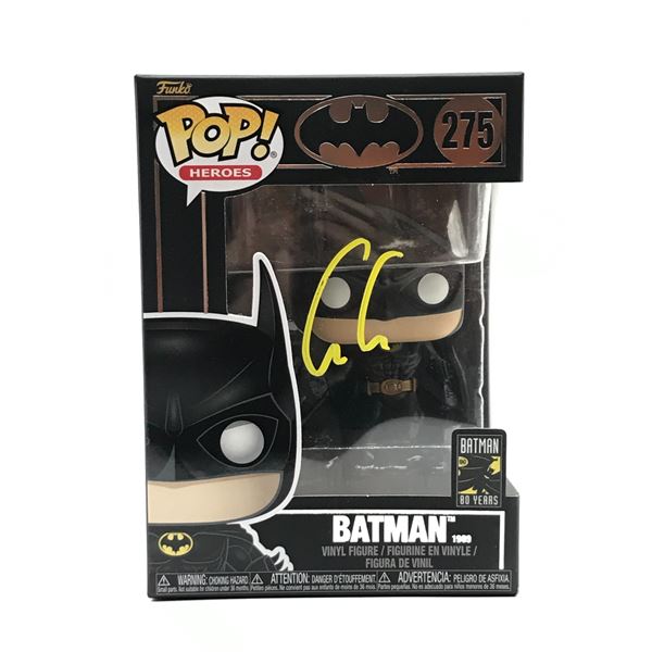 GEORGE CLOONEY SIGNED BATMAN FUNKO POP - KB COA