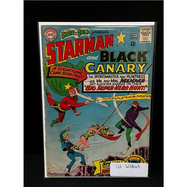 BRAVE AND THE BOLD PRESENTS #62 1ST WILDCAT - DC COMICS
