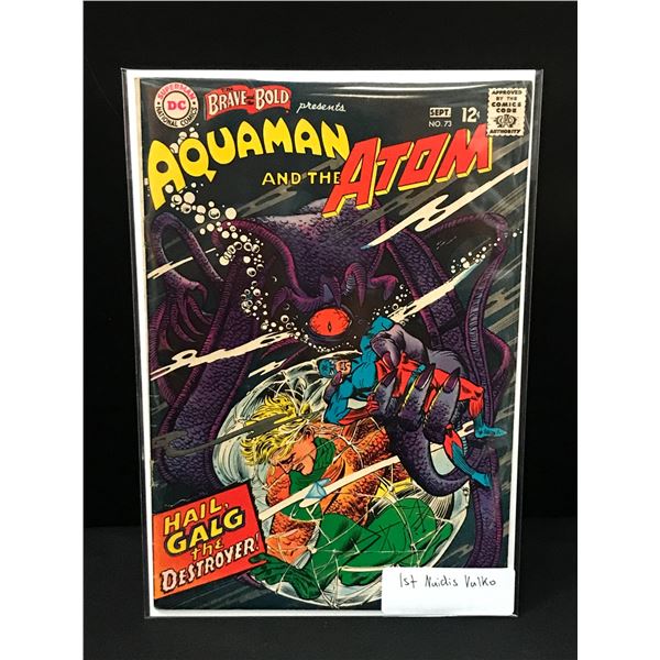 BRAVE AND THE BOLD PRESENTS #73 1ST NUIDIS VULKO - DC COMICS