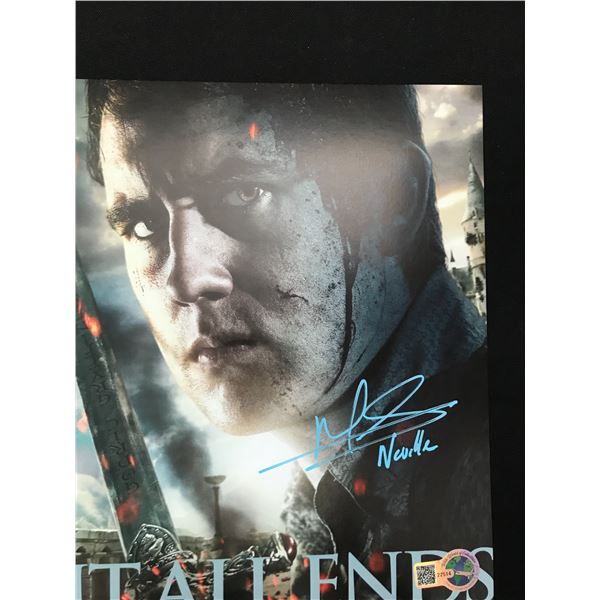 MATTHEW LEWIS SIGNED HARRY POTTER 8X10 - WWOC COA