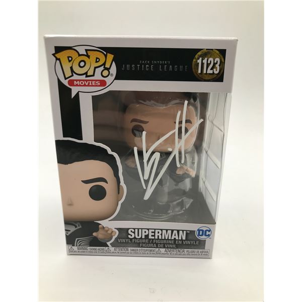 HENRY CAVILL SIGNED SUPERMAN FUNKO POP (HOLLYWOOD COA)