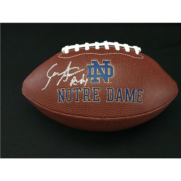 SEAN ASTIN SIGNED RUDY NOTRE DAME FOOTBALL (WWOC COA)
