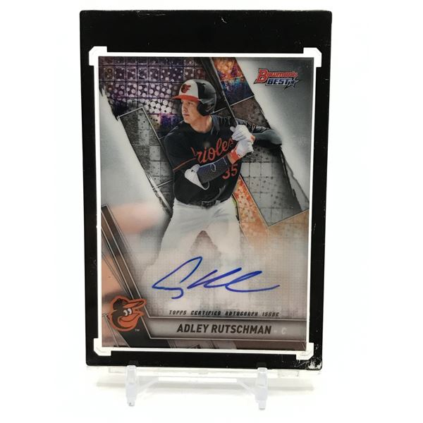 2019 TOPPS BOWMAN BEST ADLEYRUTSCHMAN ROOKIE AUTO