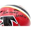 Image 3 : ANDRE RISON SIGNED ATLANTA FALCONS FULL SIZE HELMET (BECKETT COA)