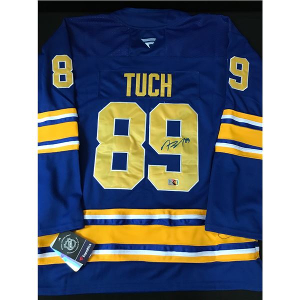 ALEX TUCH SIGNED BUFFALO SABRES CUSTOM HOCKEY JERSEY - ELITE COA