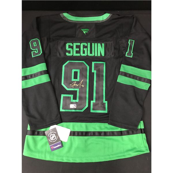 TYLER SEQUIN SIGNED DALLAS STARS CUSTOM HOCKEY JERSEY - ELITE COA