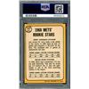 Image 2 : 1968 TOPPS NOLAN RYAN METS ROOKIES SIGNED TRADING CARD - PSA GRADE 3/10