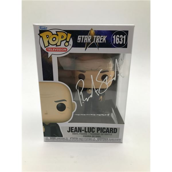PATRICK STEWART SIGNED STAR TREK FUNKO POP (KB COA)