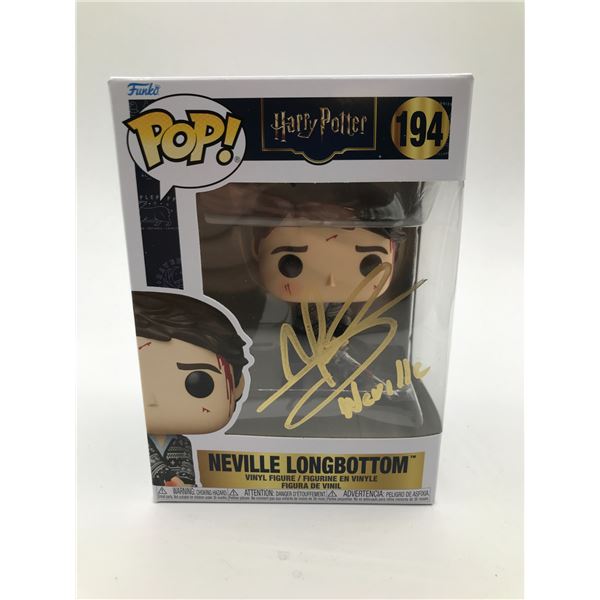MATTHEW LEWIS SIGNED NEVILLE LONGBOTTOM FUNKO POP (WWOC COA)