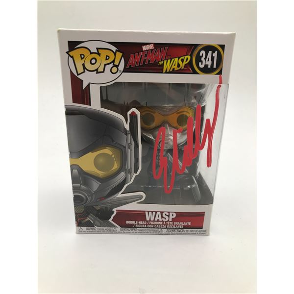 EVANGELINE LILLY SIGNED WASP FUNKO POP (KB COA)