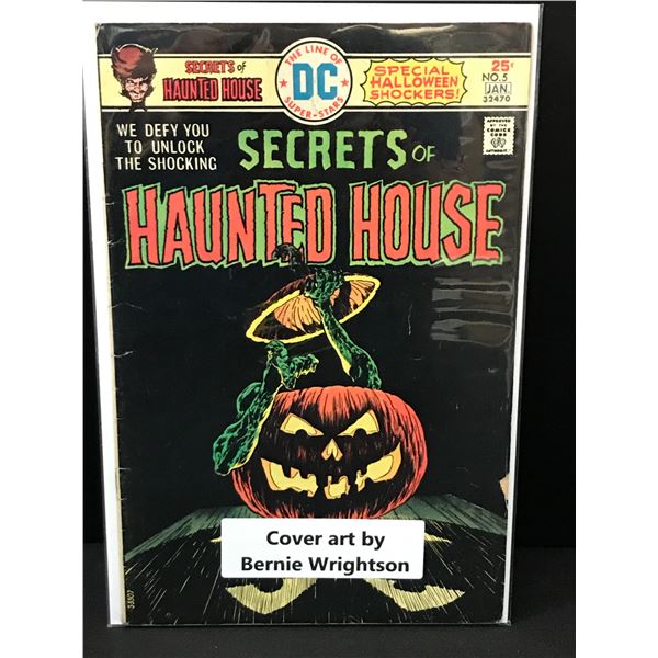 DC COMICS SECRETS OF THE HAUNTED HOUSE NO.5