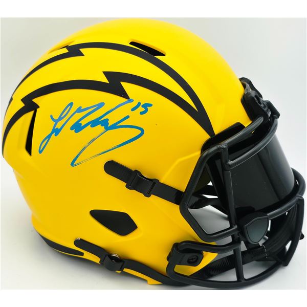 LADD MCCONKEY SIGNED L.A CHARGERS FULL SIZE HELMET (PSA COA)